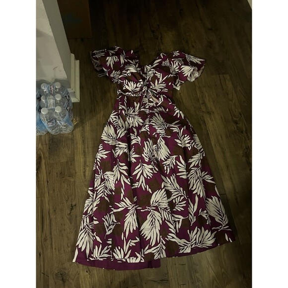 Tanya Taylor Lonna Maxi Dress Women's 0 - Picture 4 of 16